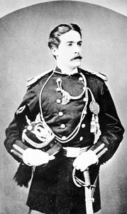 カスターの将校の一人、1860年代頃